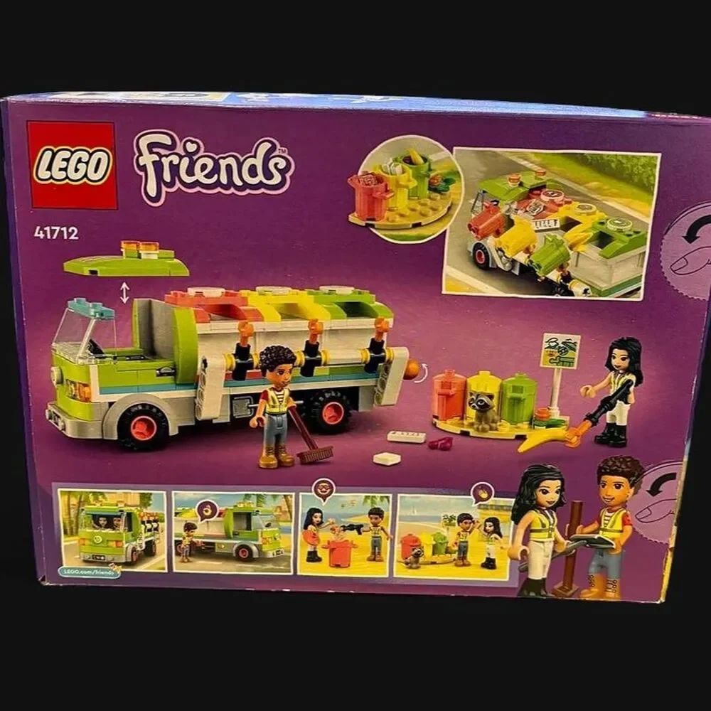 LEGO Friends 41712 Recycling Truck 259 Piece Set New in Box